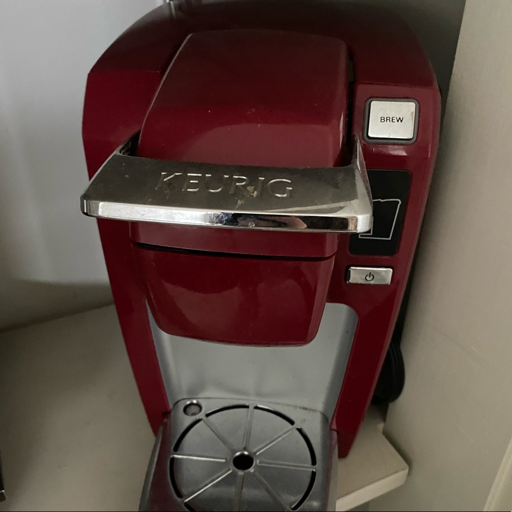 Classic Red Keurig machine